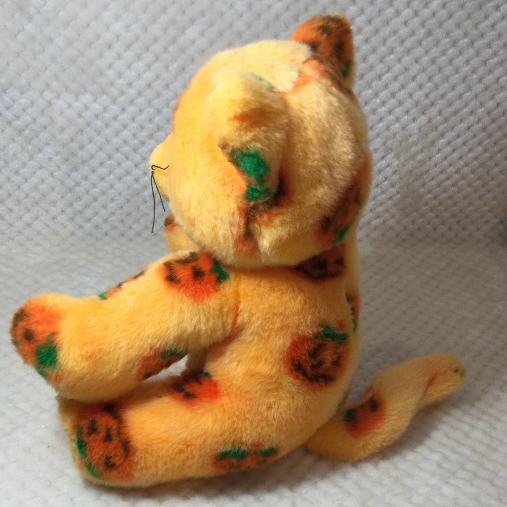 Build A Bear 2008 OG Pumpkin Kitty Plush Cat Stuffed Animal Toy 🎃 🐈‍⬛ READ - Picture 6 of 15